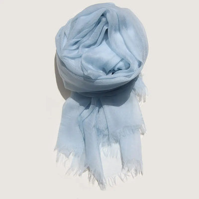 وشاح كشمير 100% من الفئة 400S، ماركة فاخرة، شال كشمير رقيق، مناسب للصيف والشتاء، وشاح كشمير ناعم وطويل للنساء