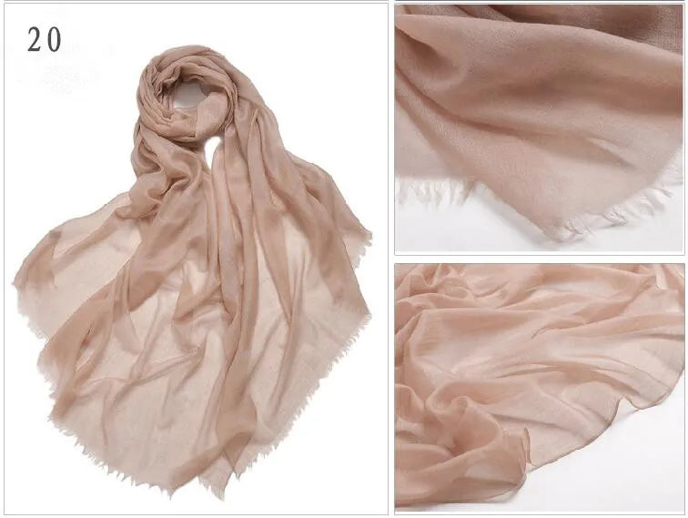 وشاح كشمير 100% من الفئة 400S، ماركة فاخرة، شال كشمير رقيق، مناسب للصيف والشتاء، وشاح كشمير ناعم وطويل للنساء