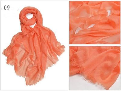 وشاح كشمير 100% من الفئة 400S، ماركة فاخرة، شال كشمير رقيق، مناسب للصيف والشتاء، وشاح كشمير ناعم وطويل للنساء