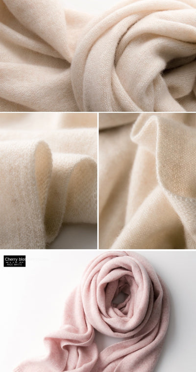 وشاح جديد من الكشمير الخالص ١٠٠٪، محبوك للنساء، مناسب للشتاء والخريف. أنيق وعصري! وشاح من الكشمير الخالص ١٠٠٪ للرجال والنساء.