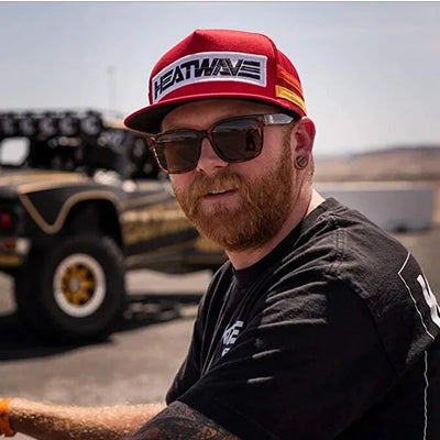 نظارات شمسية جديدة عالية الجودة فاخرة من Heat Wave موديل 2024، نظارات شمسية مستقطبة مربعة العدسات متصلة للنساء والرجال، نظارات شمسية UV400