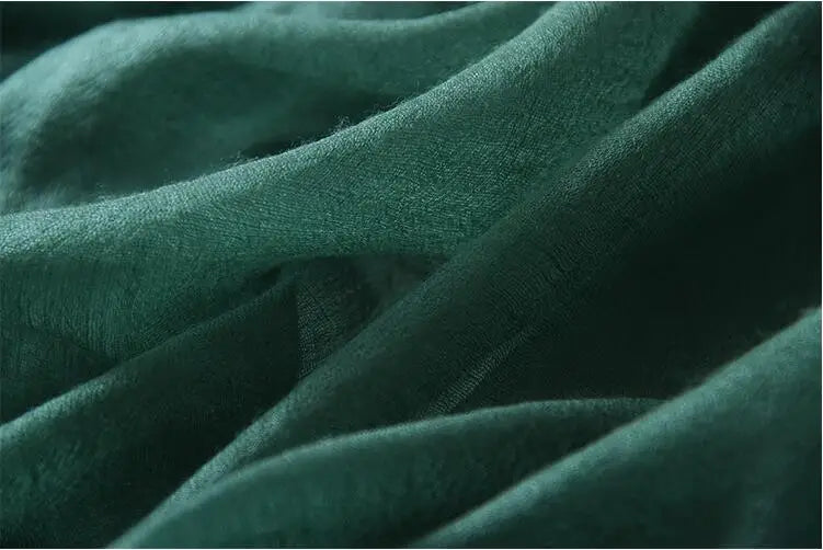 شال صيفي رقيق من Naizaiga 100 كشمير للسيدات، وشاح كبير الحجم فاخر من الباشمينا، JYFZ1