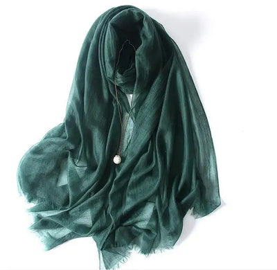 شال صيفي رقيق من Naizaiga 100 كشمير للسيدات، وشاح كبير الحجم فاخر من الباشمينا، JYFZ1