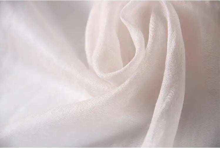 شال صيفي رقيق من Naizaiga 100 كشمير للسيدات، وشاح كبير الحجم فاخر من الباشمينا، JYFZ1