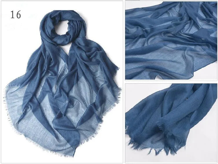 وشاح كشمير 100% من الفئة 400S، ماركة فاخرة، شال كشمير رقيق، مناسب للصيف والشتاء، وشاح كشمير ناعم وطويل للنساء