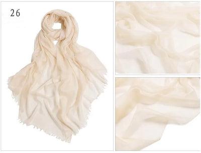 وشاح كشمير 100% من الفئة 400S، ماركة فاخرة، شال كشمير رقيق، مناسب للصيف والشتاء، وشاح كشمير ناعم وطويل للنساء