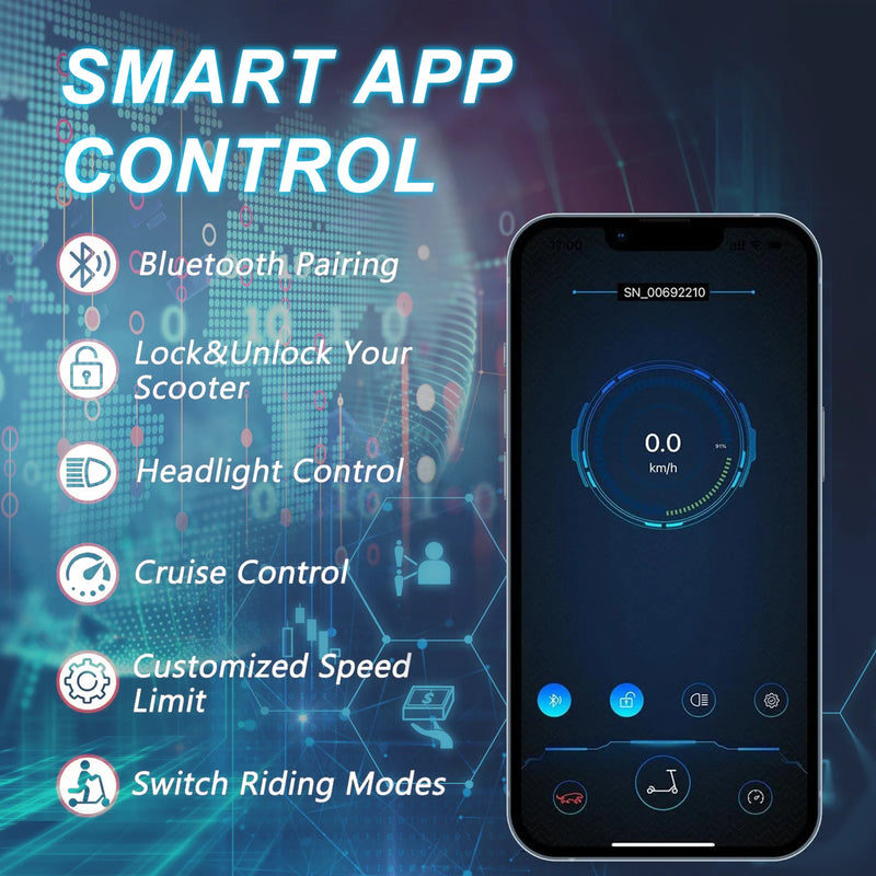 AOVOPRO AP07 Electric Scooter 350W Dual Suspension Turn Signals Foldable