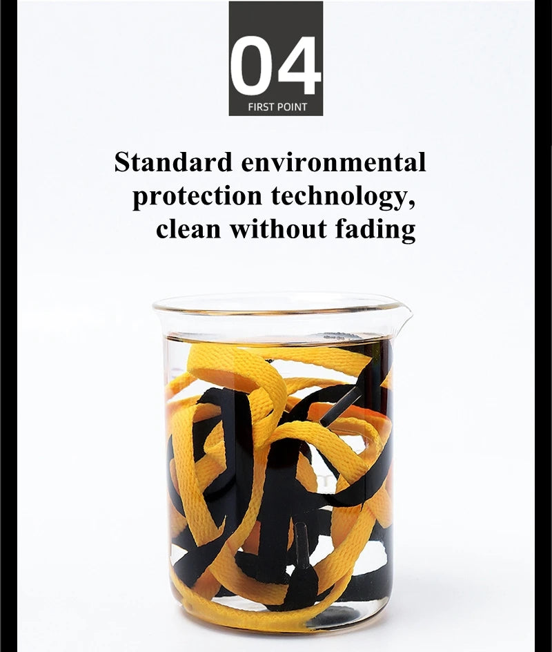 1 Pair / AF1 Shoelaces Flat Thicken Weave Craft Off Black White Shoe Laces High-top Sneaker Shoelace Accessories 25 Colors