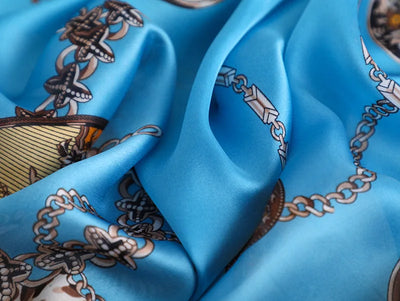 180*90 سم ماركة فاخرة أوشحة حرير صيفية للنساء شال لفافة ناعمة للنساء من أوروبا مصممة للشاطئ وشاح فولارد وشاح باريو