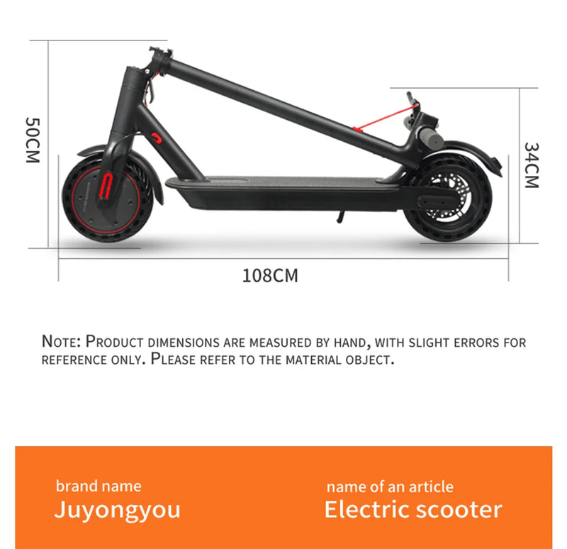 J03 مستودع الصين 8.5 بوصة 250 واط للبالغين 36 فولت سكوتر كهربائي قابل للطي صغير الحجم وخفيف الوزن ومحمول