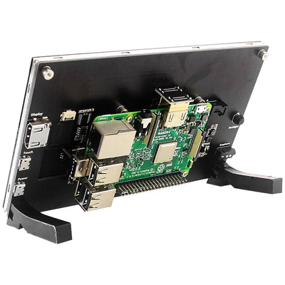 شاشة Raspberry Pi 5 تعمل باللمس مقاس 7 بوصات IPS 1024x600 HD LCD متوافقة مع HDMI لشاشة ثانوية RPI 4B 3B+ OPI 5 AIDA64 PC