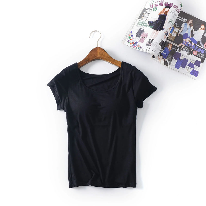 بيجامات صيفية نسائية كاجوال من قطعة واحدة مقاس M-4XL بأكمام قصيرة وقميص نوم ووسادة صدر وقميص نوم للاسترخاء وارتداء خارجي