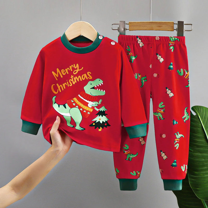 ملابس الأطفال مجموعات الأطفال ملابس الأطفال الأولاد والبنات ملابس الخريف والشتاء القطنية السراويل ملابس النوم الملابس الداخلية