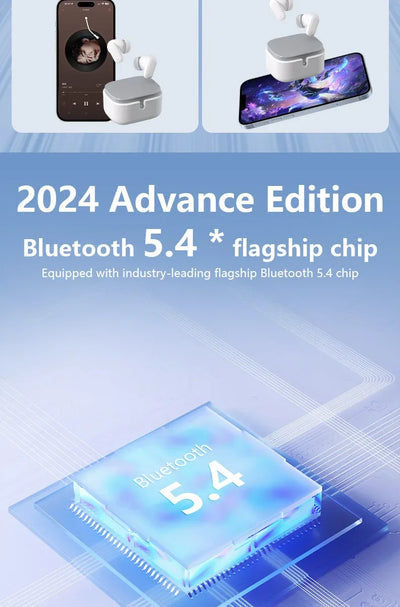 سماعات أذن شاومي اللاسلكية بتقنية البلوتوث، مضادة للضوضاء، رياضية، مقاومة للماء، متوافقة مع أنظمة أندرويد وiOS وأجهزة الكمبيوتر، عمر بطارية طويل