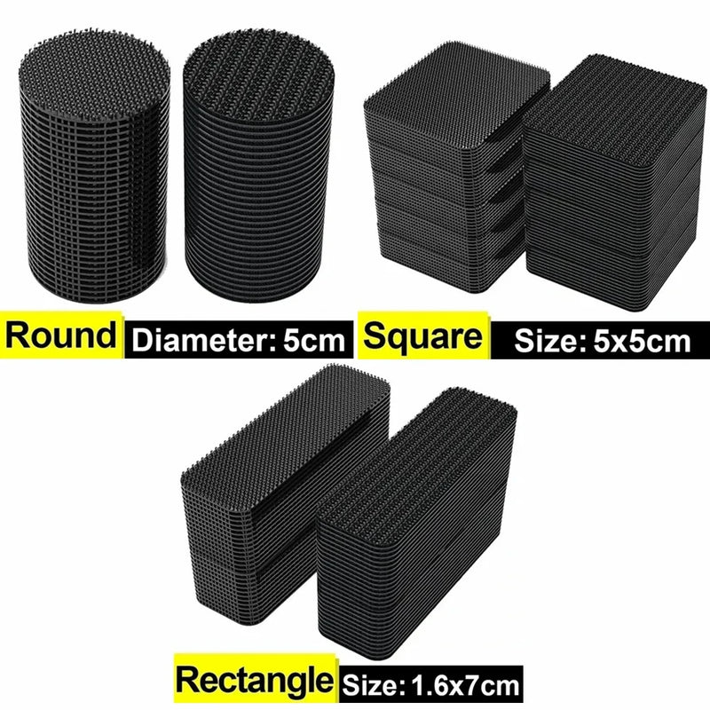 ملصقات تثبيت السجاد الجديدة ذات الوجهين عالية اللصق، رقعة تثبيت سجاد السيارة، سجادات أرضية المنزل، أشرطة قبضة مانعة للانزلاق