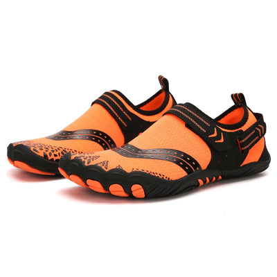 أحذية غوص خارجية مع نقاط مضادة للقطع ومضادة للانزلاق، أحذية شاطئ سريعة الجفاف، أحذية مائية لركوب الأمواج والغطس