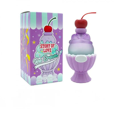 عطر نسائي آيس كريم سويت 60 مل، عطر زهري منعش يدوم طويلاً، أو دو تواليت، بخاخ برائحة التمر الساحر