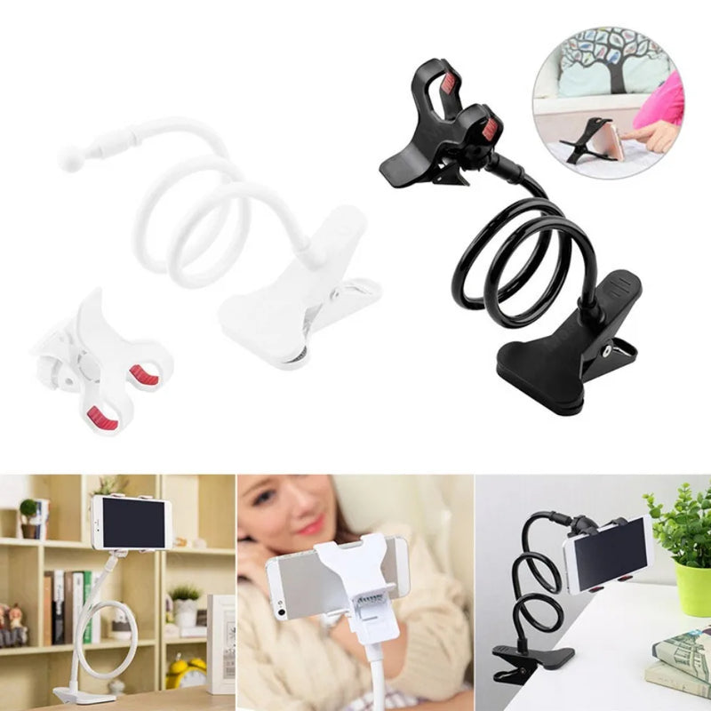 Mobile Phone Holder Flexible Adjustable Cellphone Holder Clip Support Telephone Home Bed Desktop Mount Bracket Smartphone Stand