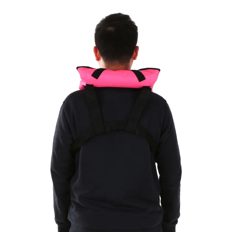 سترة نجاة يدوية قابلة للنفخ سترة نجاة للبالغين للرياضات المائية والسباحة وصيد الأسماك وسترة البقاء على قيد الحياة