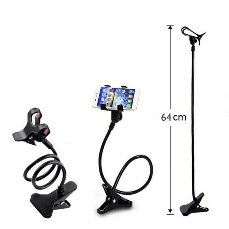 Mobile Phone Holder Flexible Adjustable Cellphone Holder Clip Support Telephone Home Bed Desktop Mount Bracket Smartphone Stand