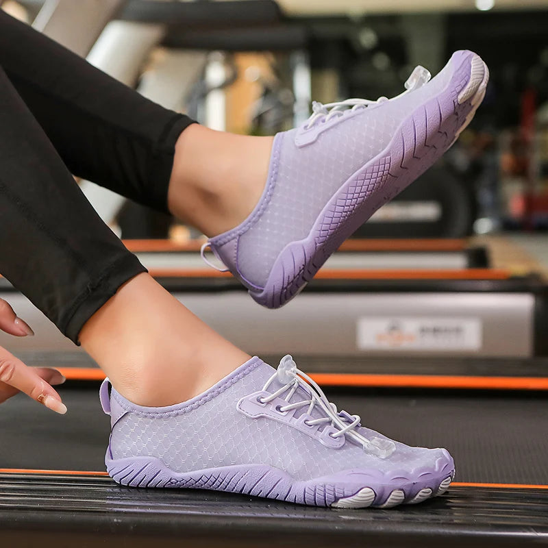 أحذية مائية للرجال والنساء أحذية حافية القدمين للاستخدام الخارجي على الشاطئ وحمام السباحة ومياه النهر والتجفيف السريع والقوارب وصيد الأسماك والغوص وركوب الأمواج