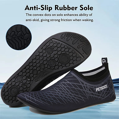 أحذية الغوص للنساء أحذية مائية للرجال شاطئ سباحة جوارب الرياضات المائية حذاء رياضي حافي القدمين لياقة بدنية رقص سباحة ركوب الأمواج غطس حذاء