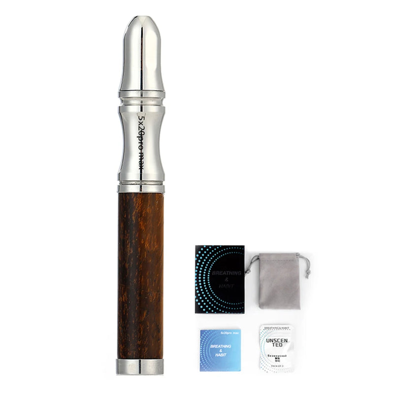 6 قطع من نكهات الزيوت العطرية المفضلة الخالية من الدخان للمساعدة على الإقلاع عن التدخين، لتخفيف القلق، جهاز العلاج بالروائح العطرية، عصا بديلة