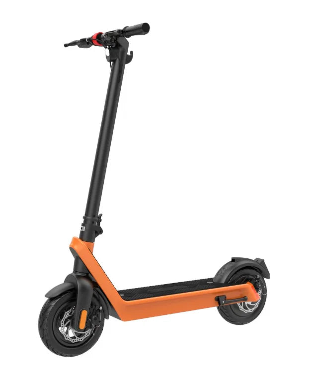 سكوتر كهربائي للبالغين HUANCI X9، 15.6 أمبير/ساعة، 550 واط، 48 فولت، 40 كم/ساعة، سكوتر كهربائي قابل للطي، 10 بوصات، لوح تزلج كهربائي