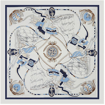 وشاح مربع نسائي من حرير التوت الخالص 100% مطبوع عليه رباط رأس ووشاح فاخر لزينة الشعر النسائية وأوشحة باندانا نسائية 53 سم