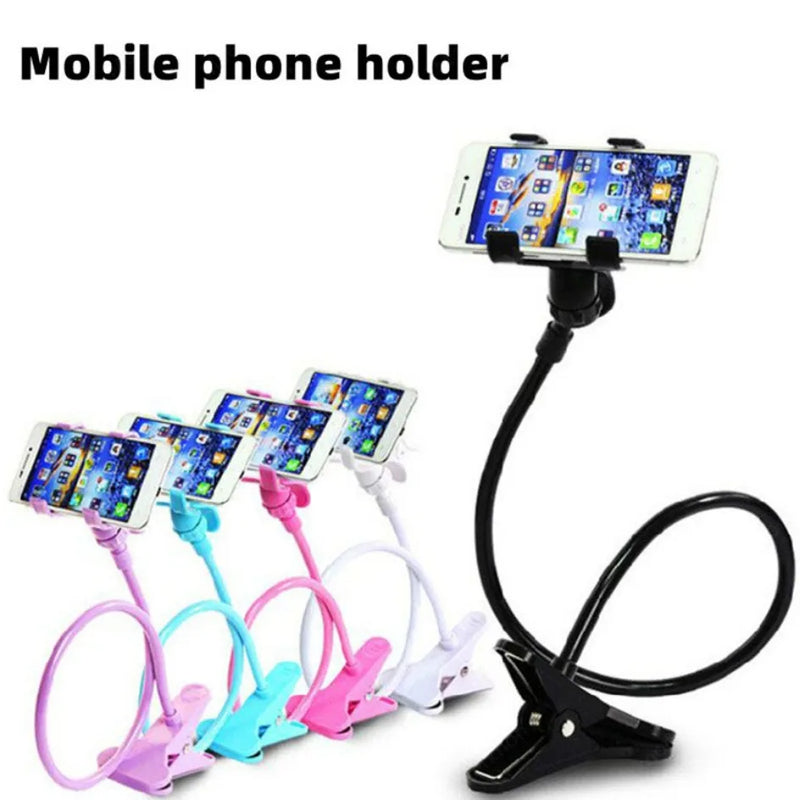 Mobile Phone Holder Flexible Adjustable Cellphone Holder Clip Support Telephone Home Bed Desktop Mount Bracket Smartphone Stand