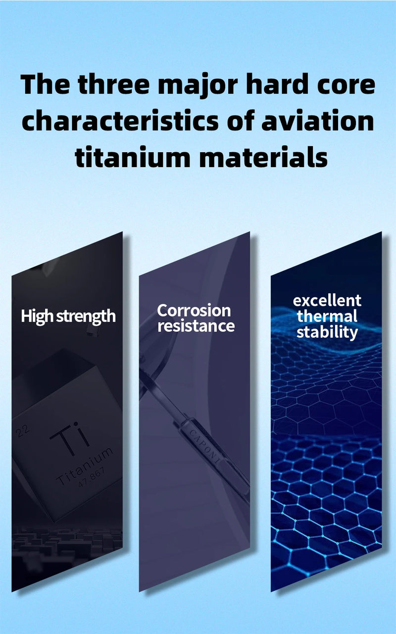 نظارات شمسية جديدة من كابوني للرجال، مستقطبة، عدسات فوتوكرومية سوداء، خفيفة الوزن للغاية، بدون إطار، نظارات قيادة BS22003