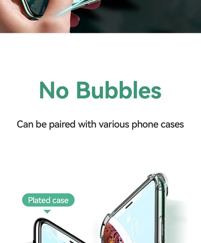 Joyroom 1/2/3 قطع واقي شاشة زجاجي عالي الدقة لهاتف iPhone 16 15 14 13 12 11 Pro Max حماية كاملة من الزجاج المقوى لهاتف iPhone