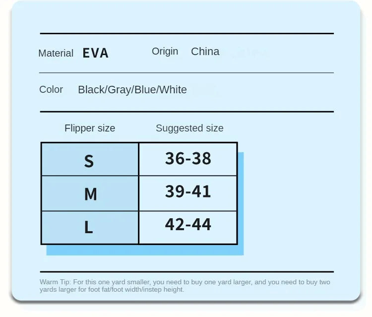 زعانف السباحة، أحذية الغوص للرجال والنساء، معدات الغوص للبالغين، زعانف تدريب سباحة الصدر الحرة