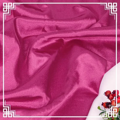 قماش ساتان كريستالي لامع سميك وثقيل بالمتر للملابس والفساتين وديكورات هانفو وقماش الخياطة اليدوي بلون أزرق سادة ومضاد للتجاعيد