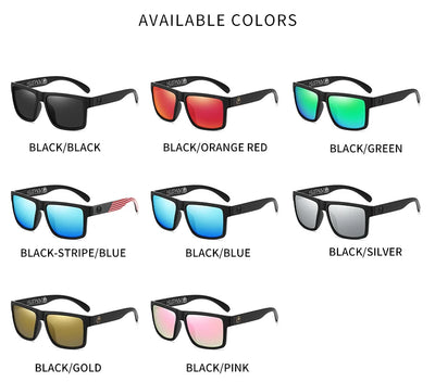 نظارات شمسية جديدة عالية الجودة فاخرة من Heat Wave موديل 2024، نظارات شمسية مستقطبة مربعة العدسات متصلة للنساء والرجال، نظارات شمسية UV400