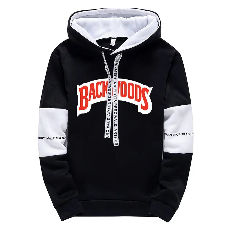 بدلة رياضية رجالية كاجوال يومية خارجية بتخفيضات ساخنة، بدلة رياضية بغطاء للرأس مناسبة للخريف والشتاء، قطعة واحدة من البلوز والبنطلون الرياضي المريح للركض