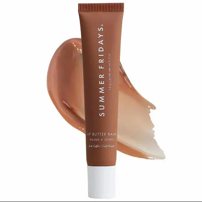 مرطب شفاه Summer Fridays، ملمع شفاه بمرآة، أحمر شفاه برائحة الفانيليا والسكر والقهوة والكعك، أحمر شفاه شفاف، زيت، مكياج