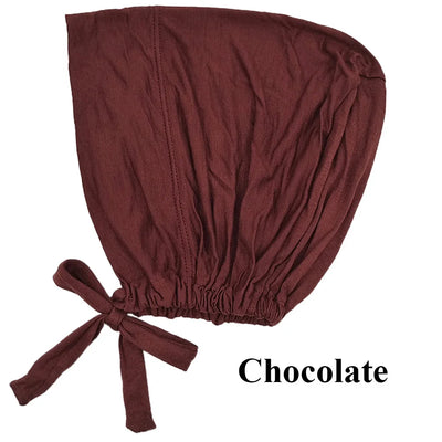 قبعة عمامة إسلامية جديدة ناعمة من المودال، قبعات حجاب داخلية، غطاء رأس إسلامي، قبعات هندية، غطاء رأس نسائي