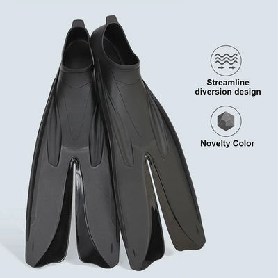 أحذية احترافية للضفدع المنقسم مضادة للانزلاق، أحذية غوص زاحفة، زعانف تدريب للغطس، أحذية غوص، معدات سباحة