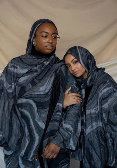 1Pcs Ramadan Hijab Leopard Print Women Bohemian Watercolor Soft Muslim Hijabs Floral Breathable Shawl Wrap Scarf Headscarf Warm