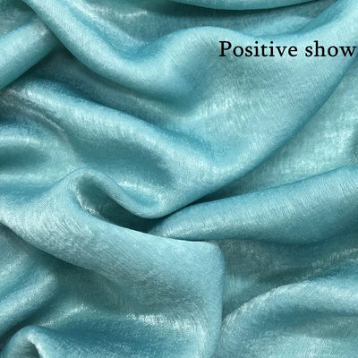 Women's Silk-like Satin Scarf Solid Color Thick Closed Toe Shawl Scarf Factory Direct Supply