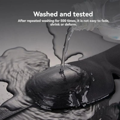 قناع عين ثلاثي الأبعاد بدون علامات بدون أنف، قناع عين بسيط بلون سادة معتم، مناسب للنوم واستراحة الغداء للطلاب