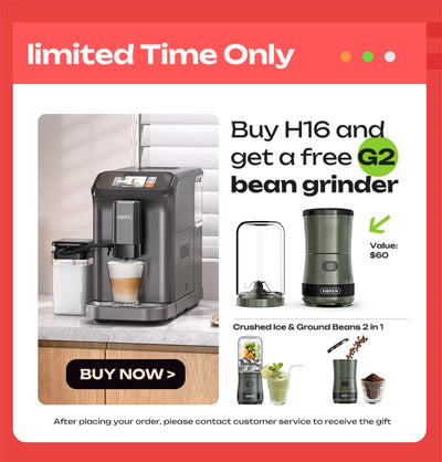 مطحنة قهوة كهربائية مخروطية صغيرة محمولة من HiBREW G5 مقاس 48 مم، مطحنة حبوب قهوة للمطبخ للإسبريسو والقهوة التركية