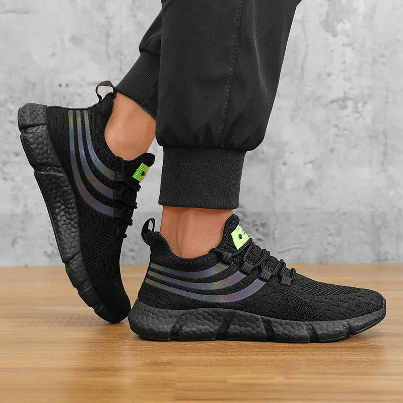 أحذية رياضية رجالية مريحة قابلة للتنفس أحذية منصة صيفية للرجال أحذية جري قابلة للتنفس مريحة أحذية رياضية للمشي