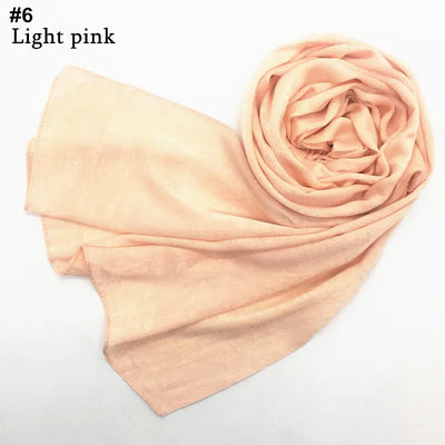 Women's Silk-like Satin Scarf Solid Color Thick Closed Toe Shawl Scarf Factory Direct Supply