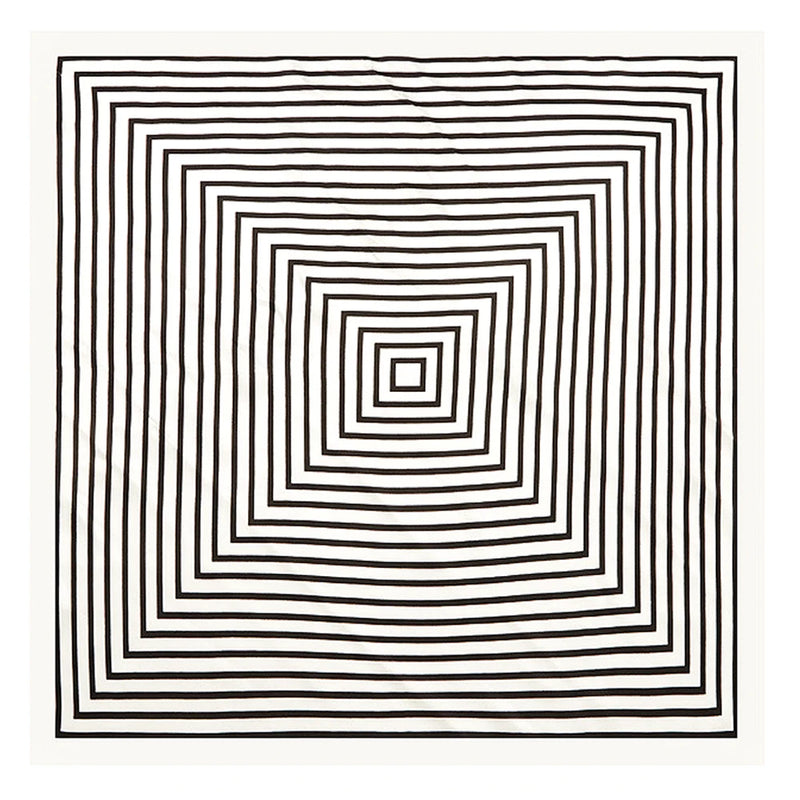 وشاح مربع نسائي من حرير التوت الخالص 100% مطبوع عليه رباط رأس ووشاح فاخر لزينة الشعر النسائية وأوشحة باندانا نسائية 53 سم