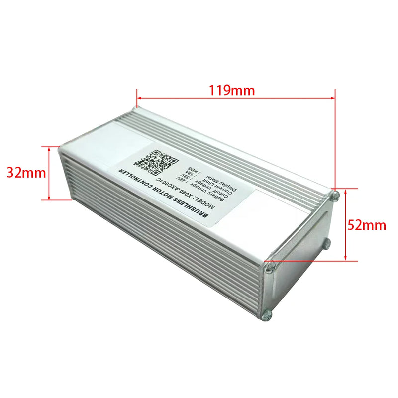 Electric Bicycle Brushless Motor Controller X040-AXC001C 48V 18A for Electric Scooters MTB Ebike Accessories Speed Controller