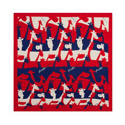 وشاح مربع نسائي من حرير التوت الخالص 100% مطبوع عليه رباط رأس ووشاح فاخر لزينة الشعر النسائية وأوشحة باندانا نسائية 53 سم