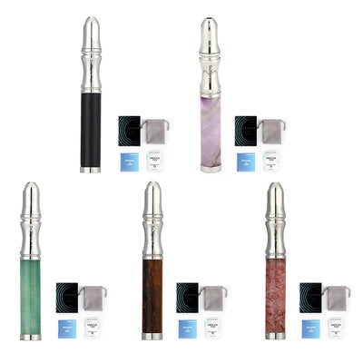 6 قطع من نكهات الزيوت العطرية المفضلة الخالية من الدخان للمساعدة على الإقلاع عن التدخين، لتخفيف القلق، جهاز العلاج بالروائح العطرية، عصا بديلة