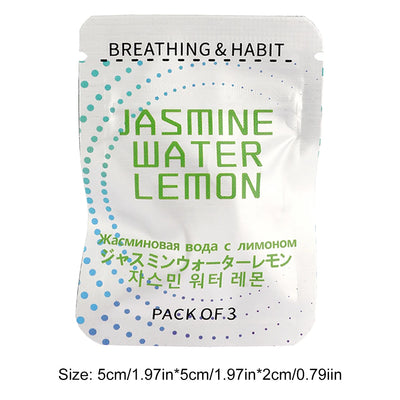 6 قطع من نكهات الزيوت العطرية المفضلة الخالية من الدخان للمساعدة على الإقلاع عن التدخين، لتخفيف القلق، جهاز العلاج بالروائح العطرية، عصا بديلة